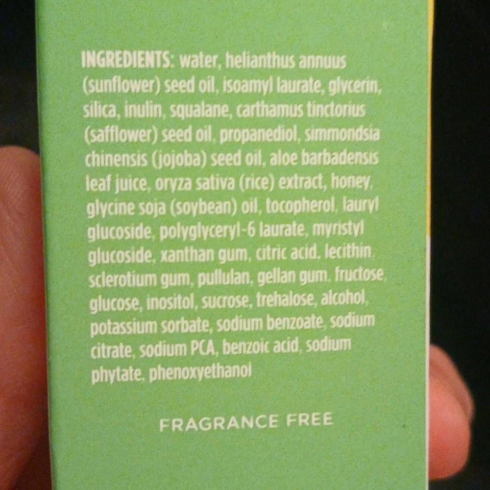 Burt's Bees Calming Serum with Aloe and Rice Milk Sensitive Skincare